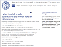 Tablet Screenshot of kleines-oeschle.de